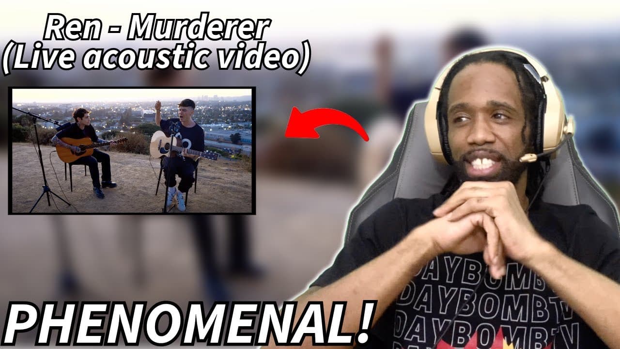 UNDENIABLE REN!  | Ren - Murderer (Live acoustic video) REACTION!!!