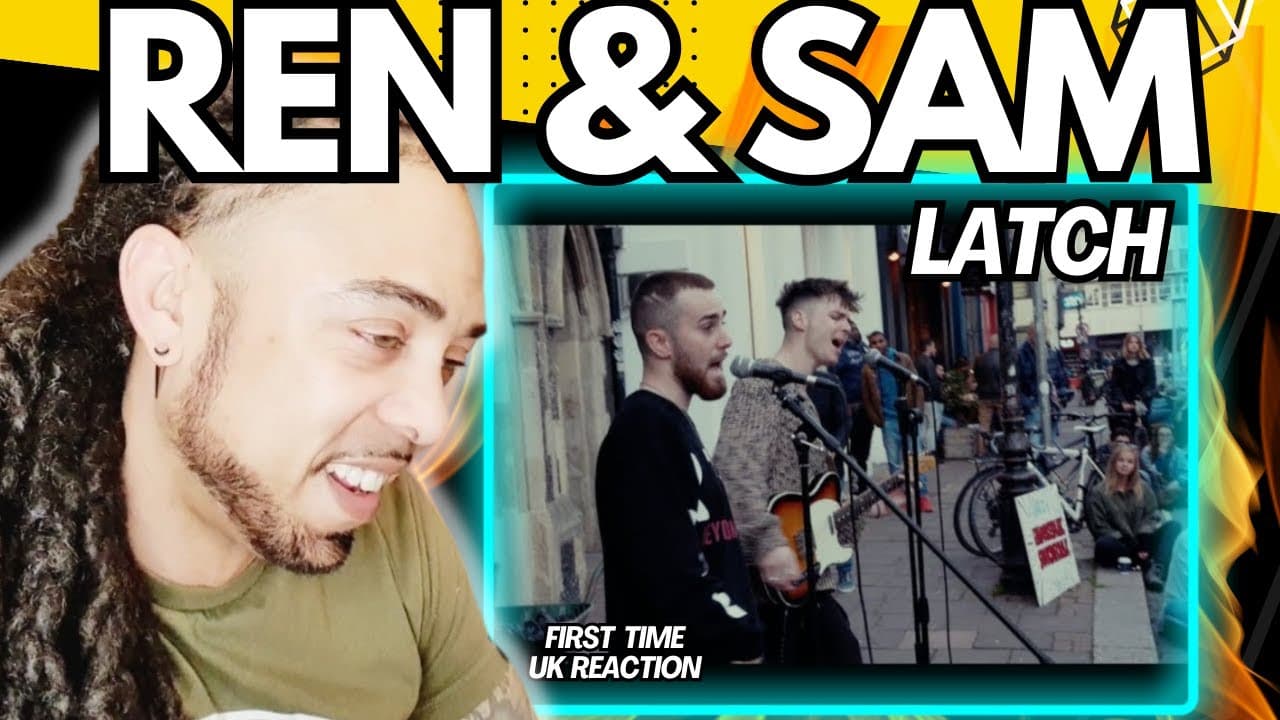 LET'Z GO!!!!! Ren & Sam Tompkins - Latch (Live Disclosure Cover) [FIRST TIME UK REACTION]