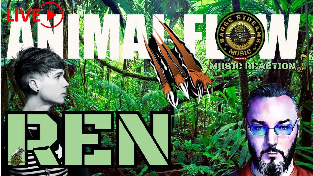 Ren | Animal Flow | LIVE Acoustic | Music Reaction