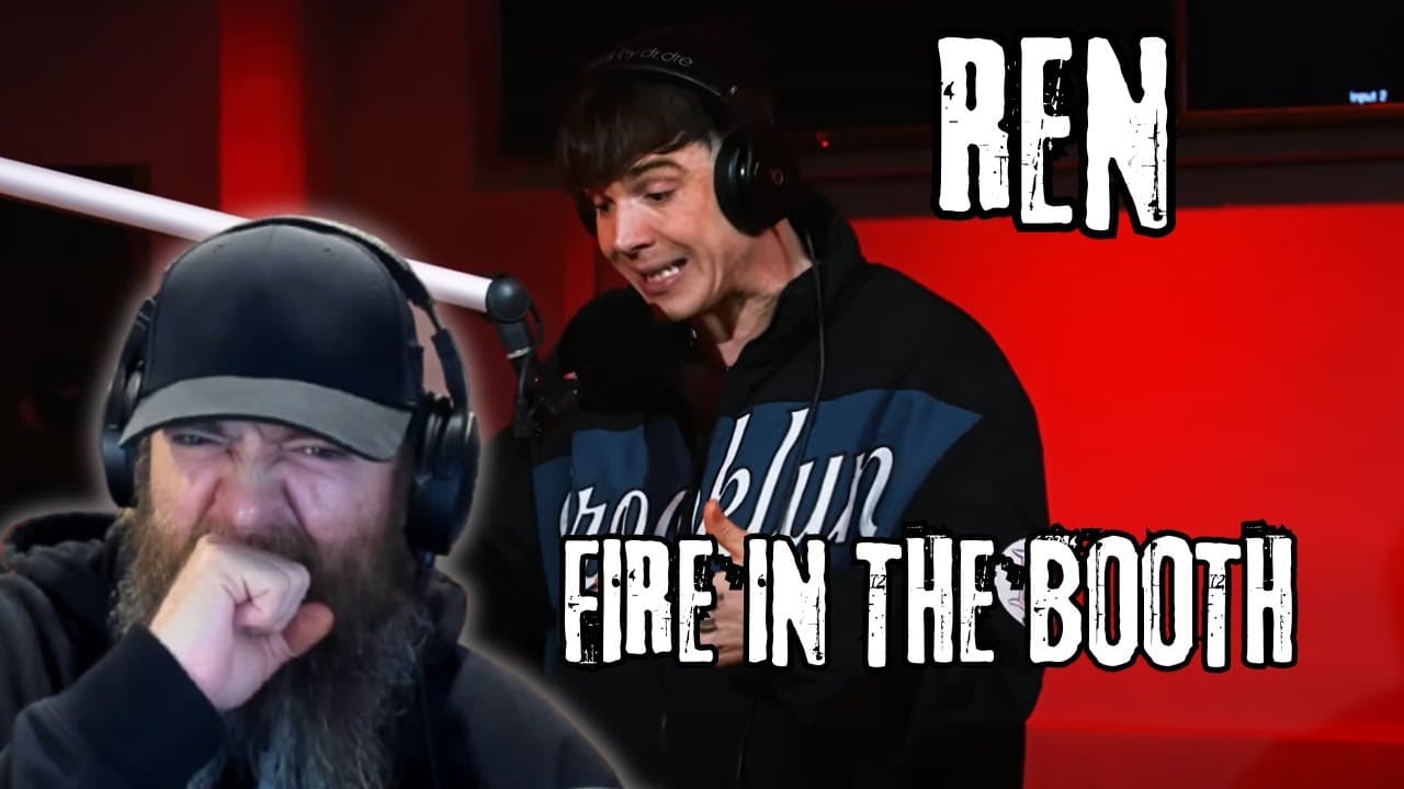 REN - Fire in the Booth MUSIC VIDEO REACTION!