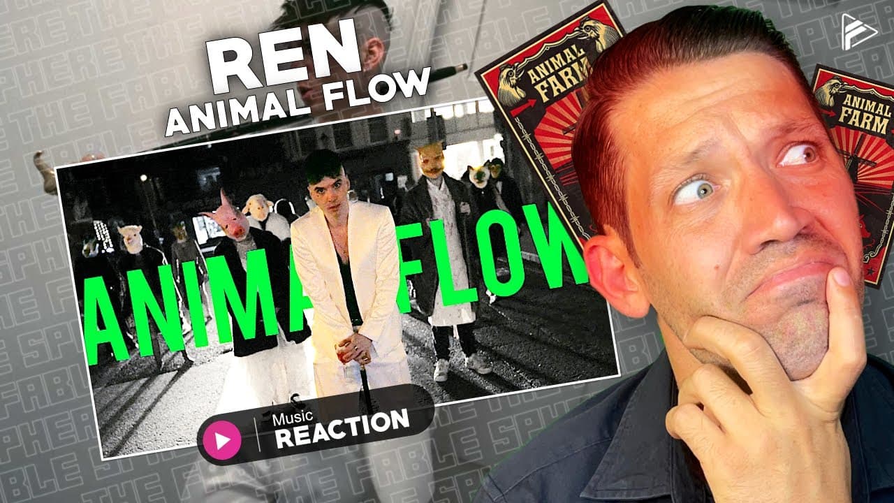 CREATIVE BRILLIANCE!! Ren - Animal Flow (Reaction)