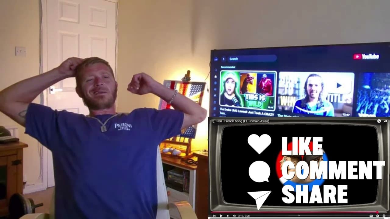 First Time Reactin To Ren - French Song (Ft.Romain  Axisa)