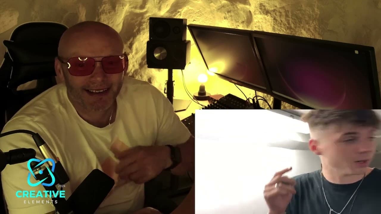 REN SAM TOMPKINS ANGRY PARKING ASSISTENT #renreaction #renagade #chitchat #reaction #music