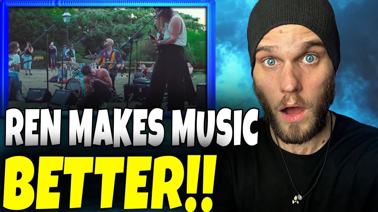 Romain Axisa X Ren – Knockin' On Heaven's Door (Jam in the Pavilion Gardens) REACTION