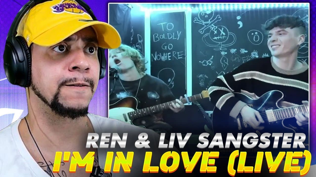 THIS WAS LIT!!!! Ren & Liv Sangster - I'm In Love (Live) (LIVE REACTION)