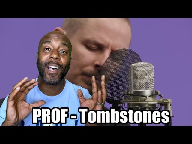 He Stands Out!!  PROF - Tombstones (Live & In Color) REACTION