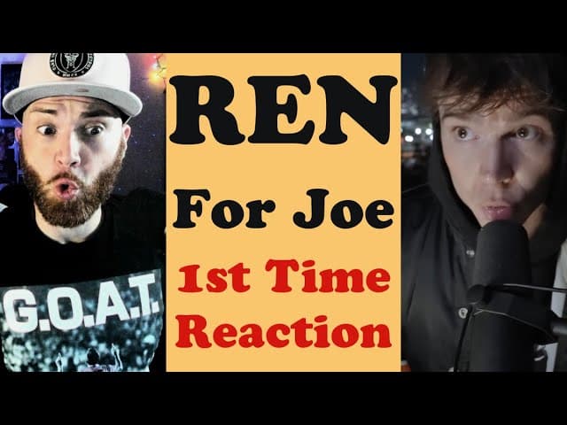 Ren | FOR JOE (Live Performance Video) | First Time Reaction