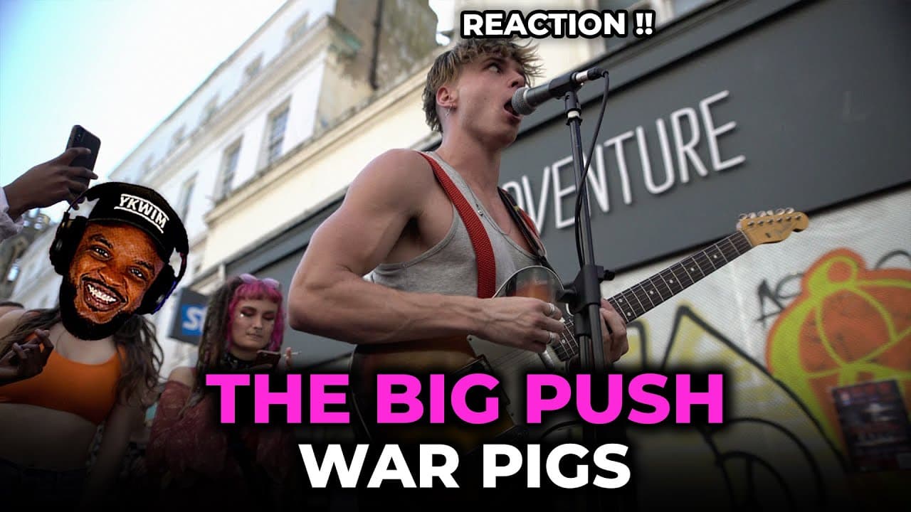 🎵 The Big Push - War Pigs REACTION