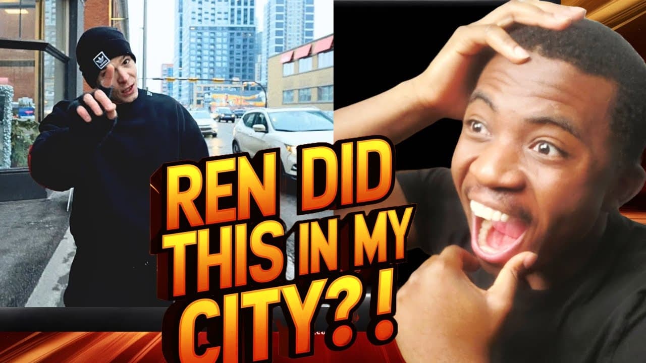 🔥 Ren - Halftime (Nas Retake) | First Time Reaction! 🎤 (Extra Special in Calgary!)