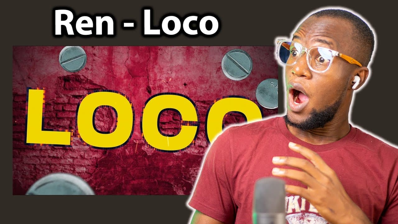 Ren | REACTION | Loco (Official Lyric Video)