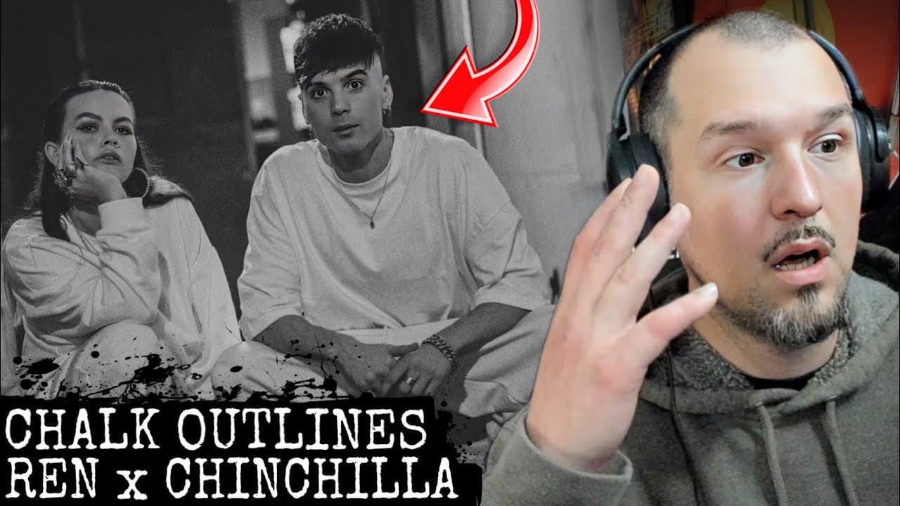 Ren x Chinchilla - Chalk Outlines (Live) | REACTION!!!