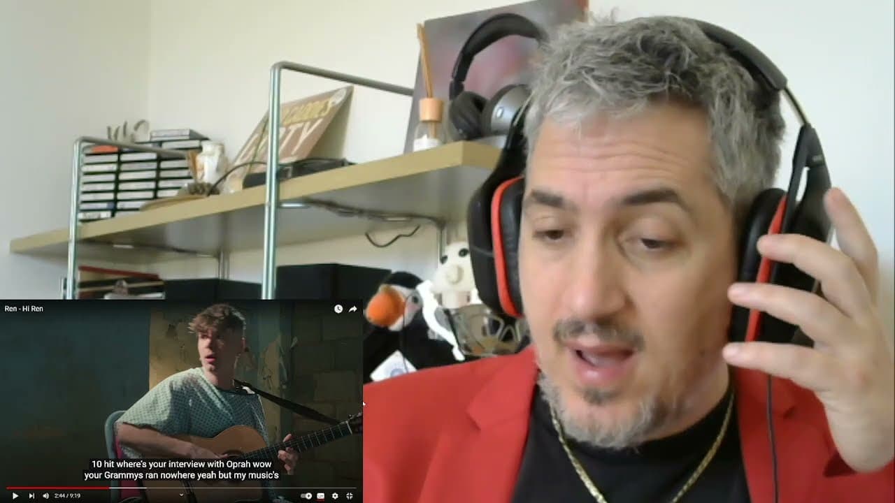 Ren Hi Ren reaction Punk Rock Head italian musician Kills Rock band Singer &BassPlayer James Giacomo