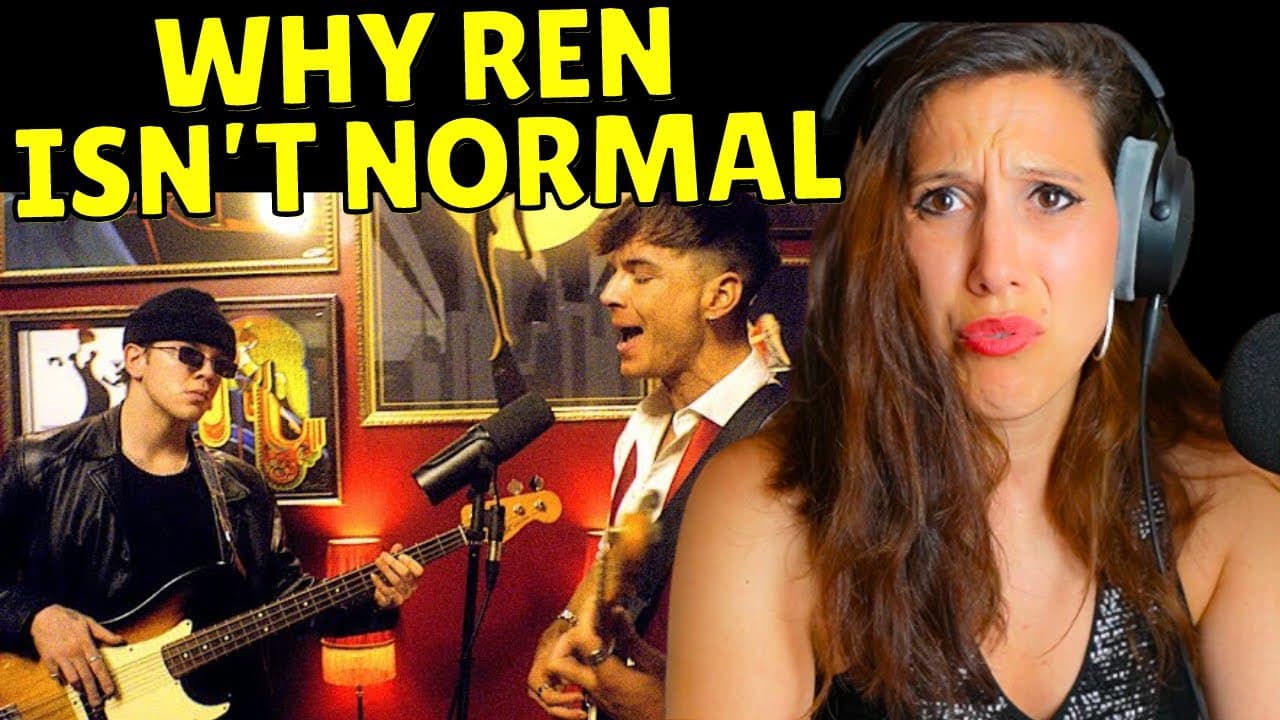 Ren - Back on 74 / Message In A Bottle (Live retake) REACTION & Analysis @RenMakesMusic