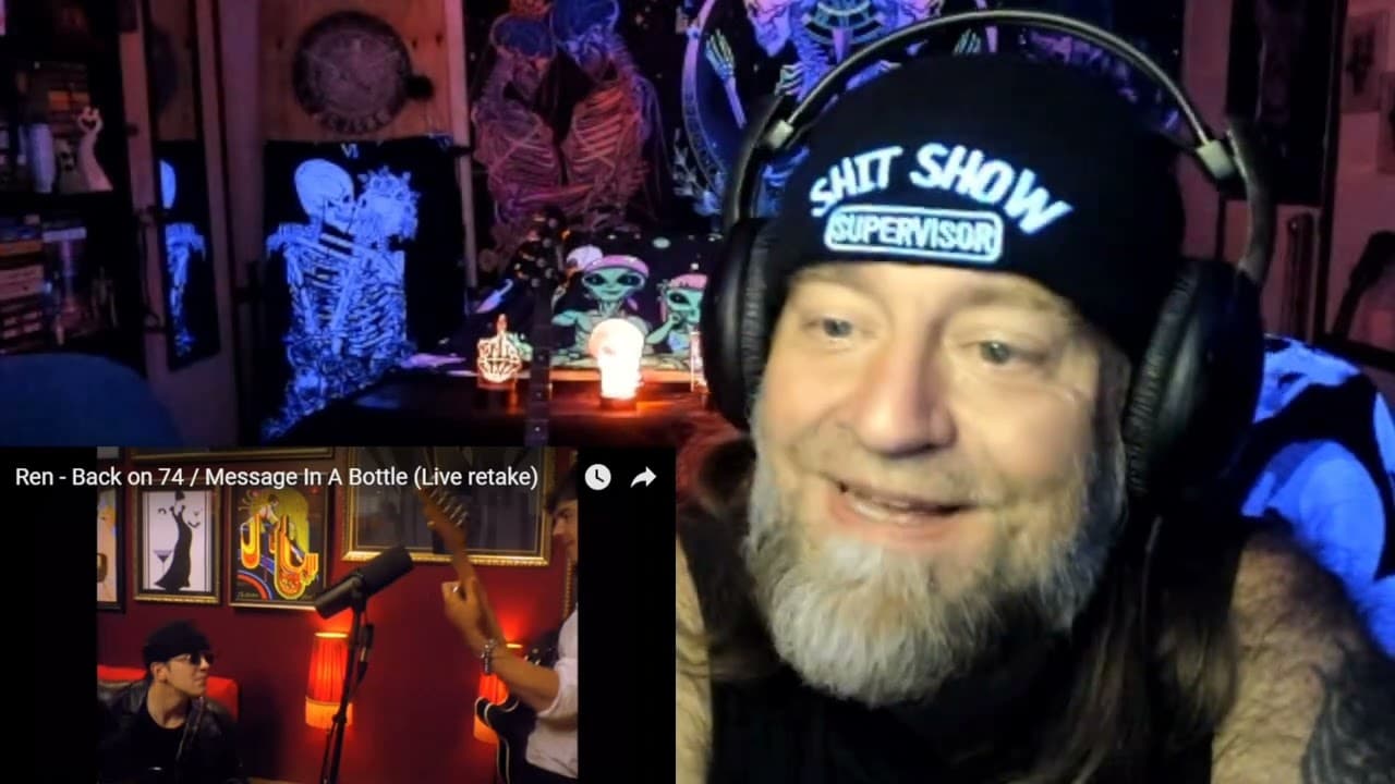 Ren-"Back on 74/Message in a Bottle" (live retake) reaction. So silky made me talk too much!