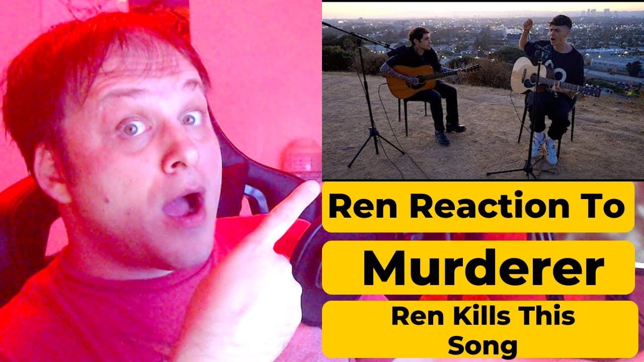 🎵 First Time Reacting To Ren "Murderer" (Live Acoustic Video) | He Kills This Song - REACTION VIDEO🎵