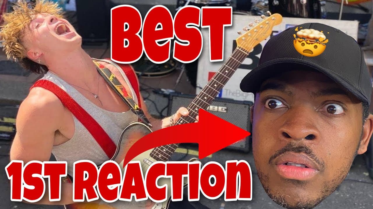 Mr Biscuit FIRST time reaction to REN & The Big Push, I shot the sheriff cover 🤯