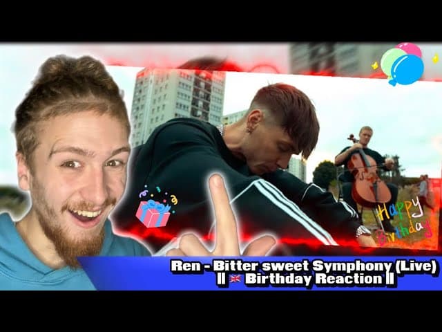 This Is Better Than The Original.. || Ren - Bitter Sweet Symphony (Live) || Reaction ||