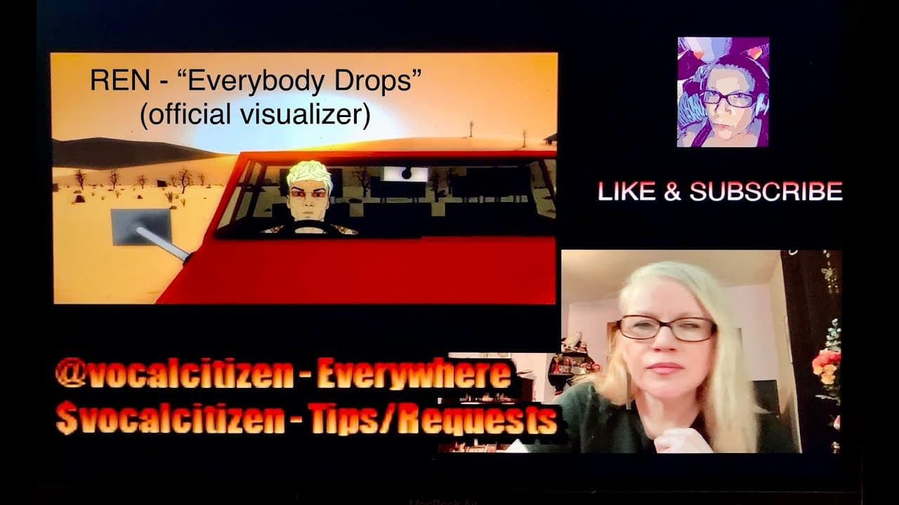 REN  -  "Everybody Drops (official visualizer)" Reaction