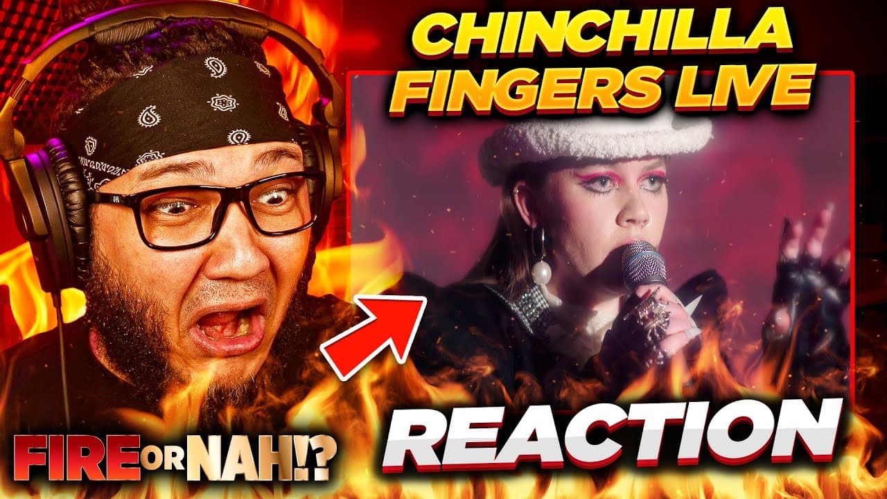 FIRE or NAH?! CHINCHILLA - FINGERS Live (REACTION) | iamsickflowz