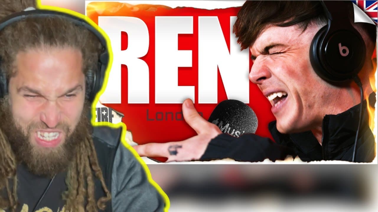 Rappers first reaction to REN - Fire in the Booth 🇬🇧