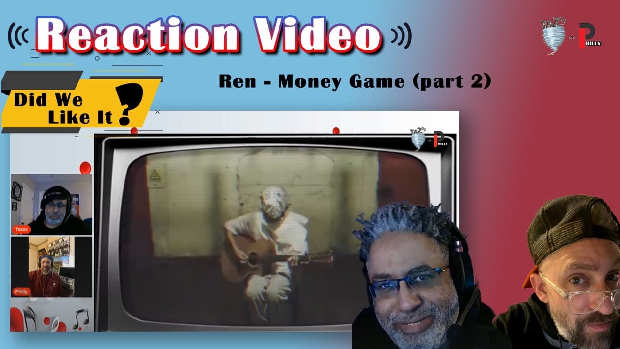 Tazzz N Philly | Ren - Money Game (part 2) [Reaction Video]. #ren #sickboi #fyp #hiren #moneygame