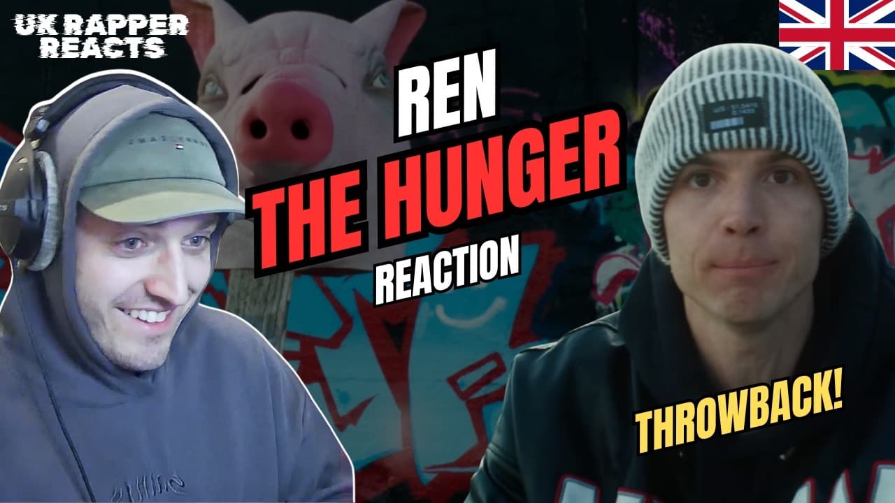 RAPPER REACTS to REN - THE HUNGER 🇬🇧 | UK Music Reaction | Zee TV