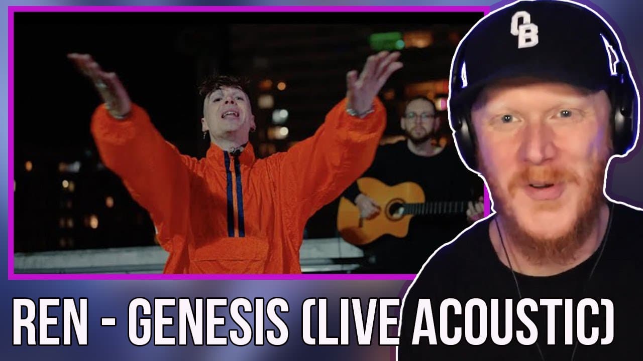 Ren - Genesis (Live acoustic) REACTION | OFFICE BLOKE DAVE