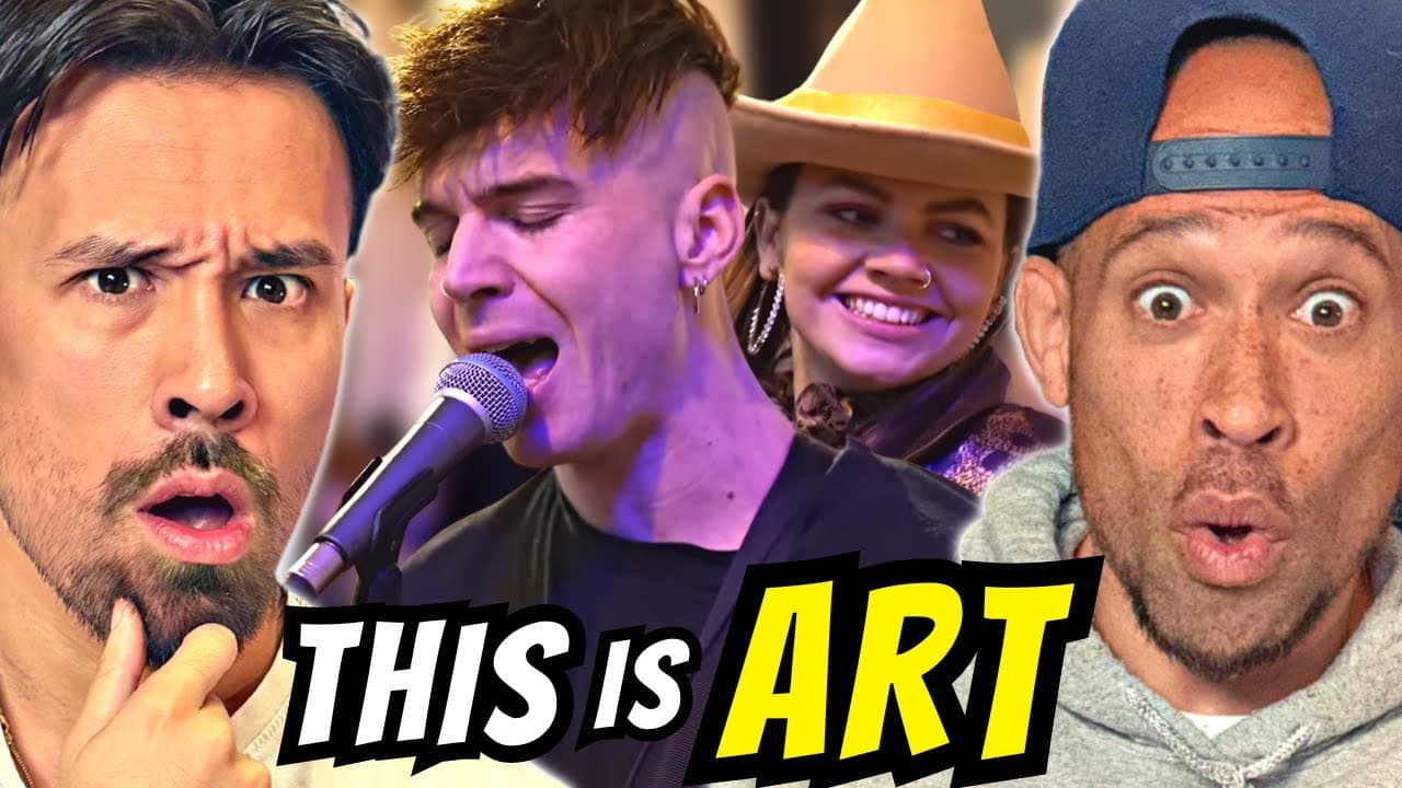 REN and CHINCHILLA Busking REACTION (One Dance, Drunk in Love) with @BlackPegasusRaps