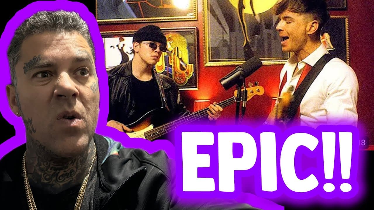 Rapper FIRST TIME REACTION to Ren - Back On 74/Message In A Bottle (Live Retake)