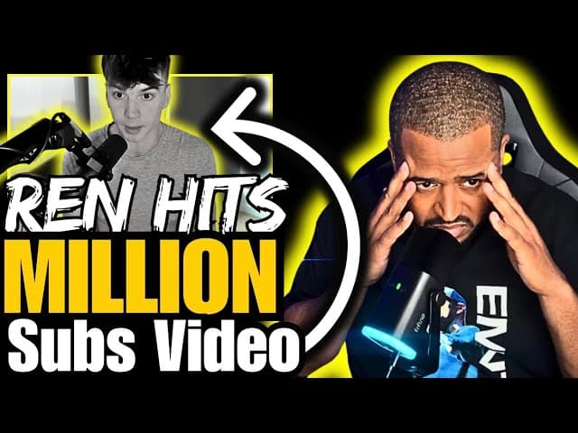 REN - ONE MILLION SUBSCRIBERS Defining Success | REACTION | Making ME RENegade ? Doc. | Ep.1 - 15