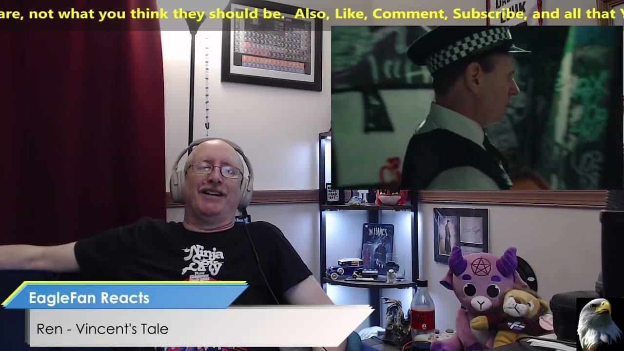 EagleFan Reacts to Vincent's Tale by Ren - Great Storyteller!!!