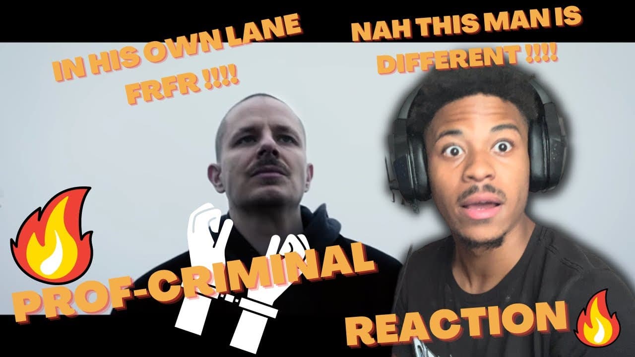 HE DEFINITELY IN HIS OWN LANE 🔥PROF-CRIMINAL (REACTION) 🤯