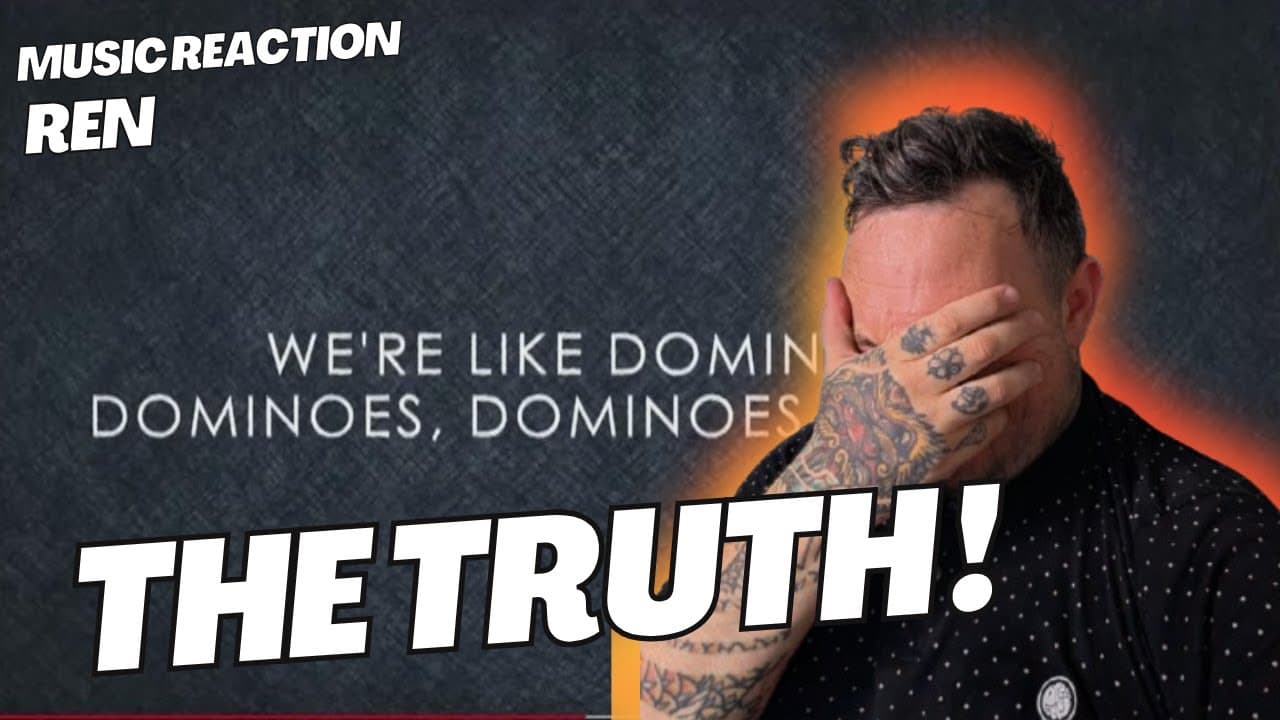 UK Dad First Time Reaction to Ren – “Dominoes” 🎭🧠