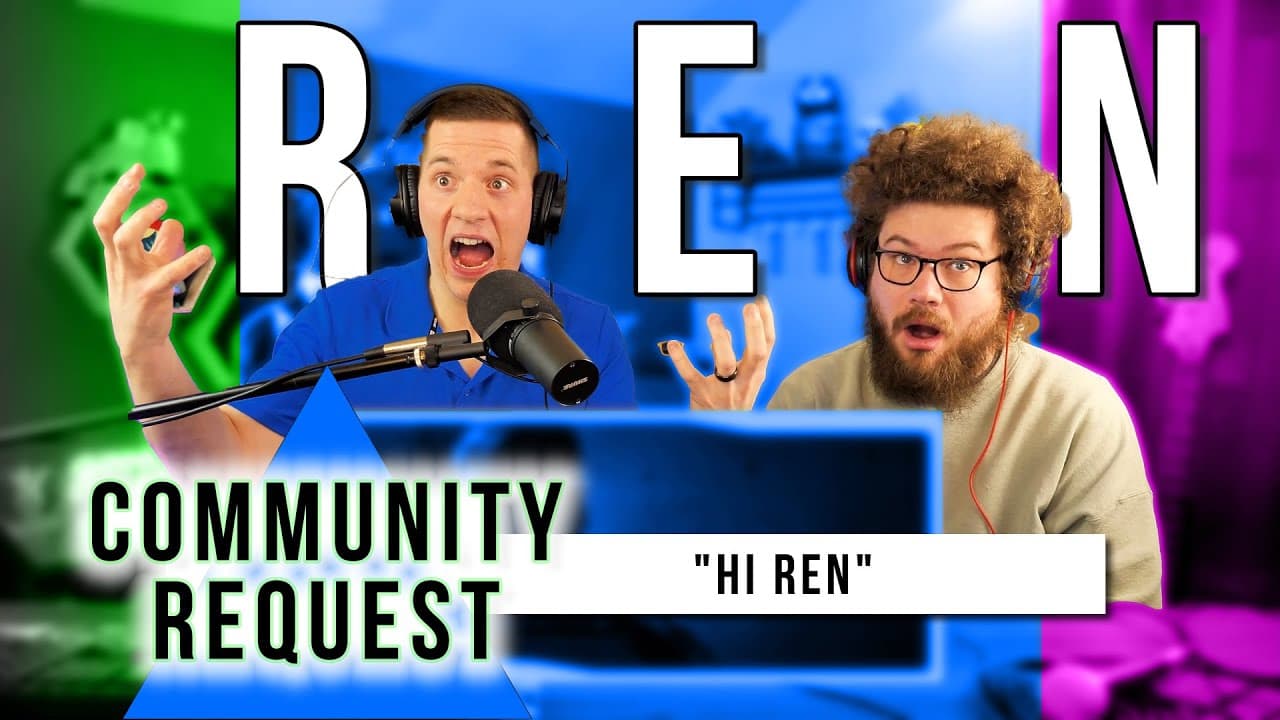 HANDS SHAKY + PALMS  SWEATY "Hi Ren" Reaction!  #ren