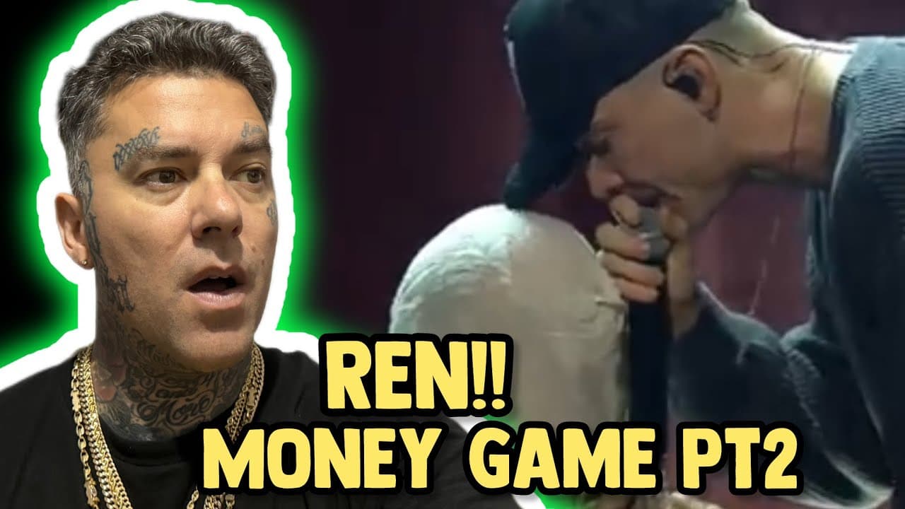 Rapper FIRST TIME REACTION to Ren - Money Game Part 2 (Live at the Sky Arts Awards 2024)