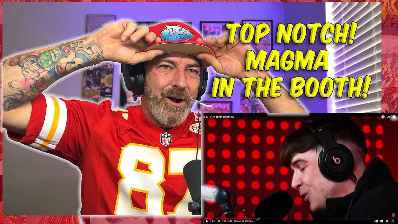 Ren - Fire In The Booth REACTION! Perfect Video to come back to YouTube for!
