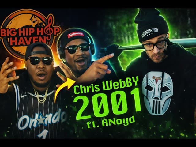 Chris Webby - 2001 ft. Anoyd 🔥🎤 First Time Reaction