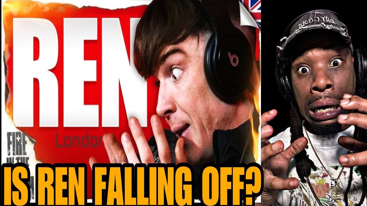 FIRST TIME REACTING TO "REN - Fire in the Booth" 🇬🇧 NOT LYING FOR SUBS!