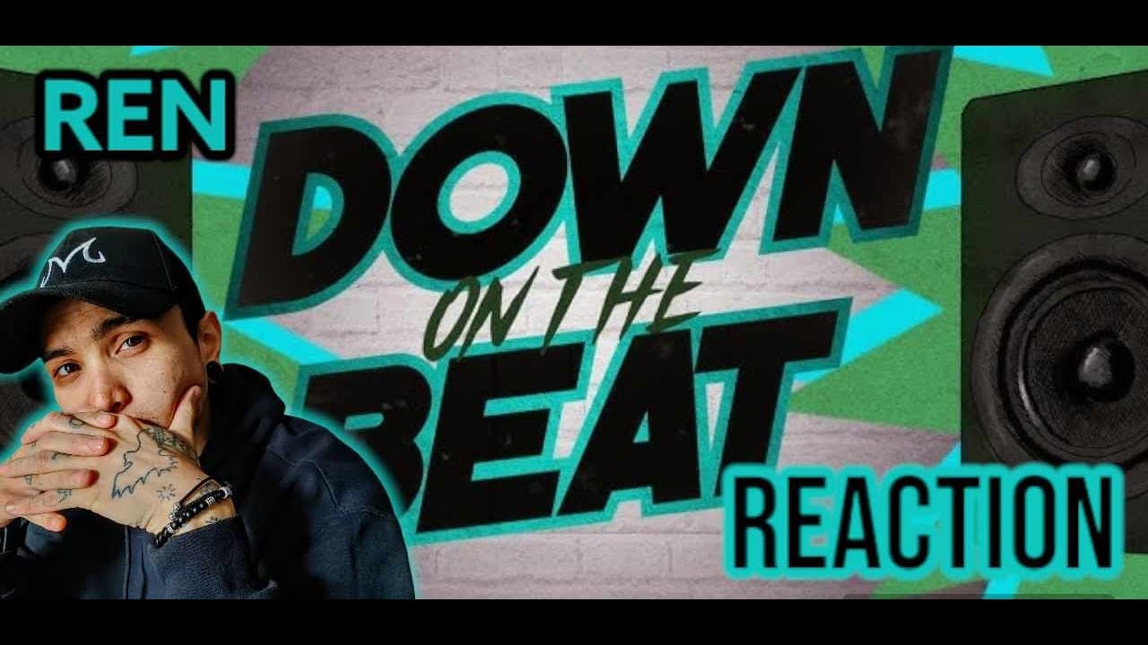 ON THE CLUB FLOW! |Ren - Down On The Beat (feat. Viktus) [Official Lyric Video]| REACTION!
