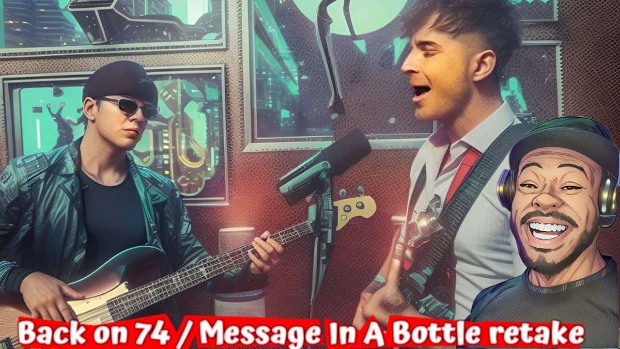 Ren - Back on 74 / Message In A Bottle retake | REACTION