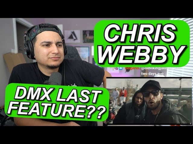 DMX LAST RECORDED FEATURE??? | CHRIS WEBBY X DMX "WE UP" FIRST REACTION!!