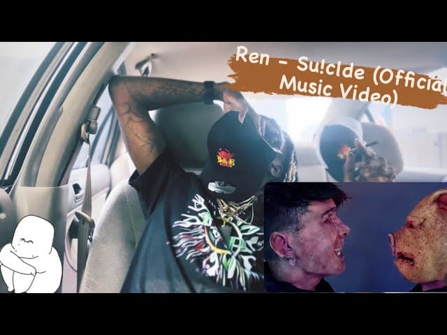 Ren - Su!clde (Official Music Video) AMERICAN REN.ACTION VIDEO 🫶🏾😩