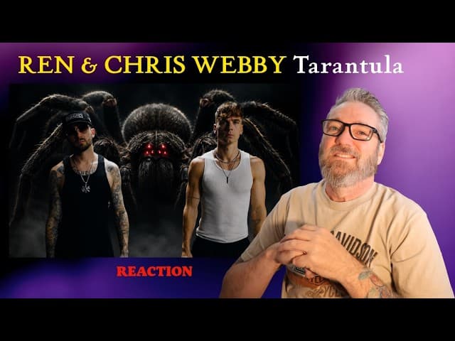 Ren & Chris Webby - Tarantula | FIRST TIME HEARING Reaction