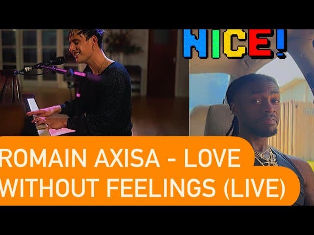 Romain Axisa - Love Without Feelings (live)AMERICAN REACTION VIDEO 🫣💥💥💥great job my guy 🙏🏾🎉