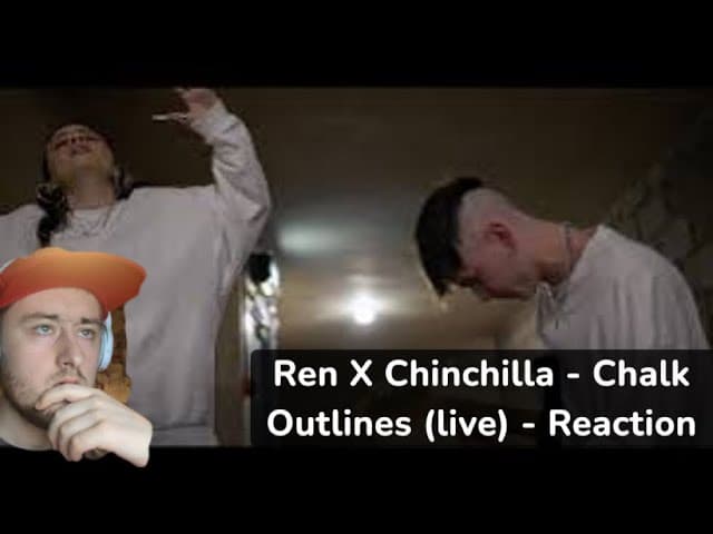 Ren X Chinchilla - Chalk Outlines (live) | Reaction - The Raw Emotion In Their Voices Was HAUNTING!