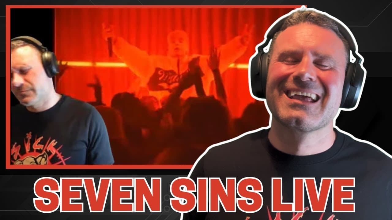 Ren - Seven Sins - The Sick Boi Live at Dead Wax - Seven Sins - DISCO DOC REACTS