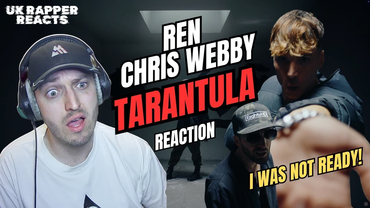 RAPPER REACTS to REN x CHRIS WEBBY - TARANTULA | Music Reaction
