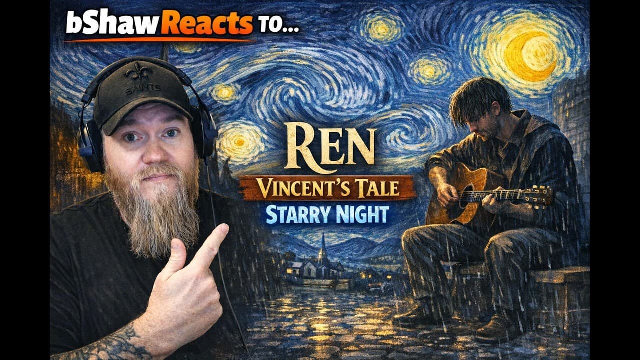Ren – Vincent’s Tale Starry Night | Full Performance Reaction  @RenMakesMusic@bShawreacts ​