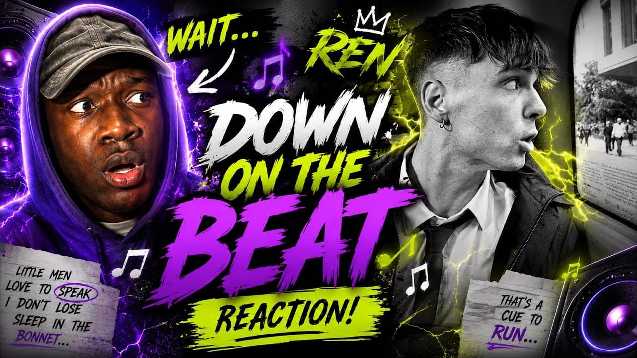 REN - DOWN ON THE BEAT REACTION 😳🔥