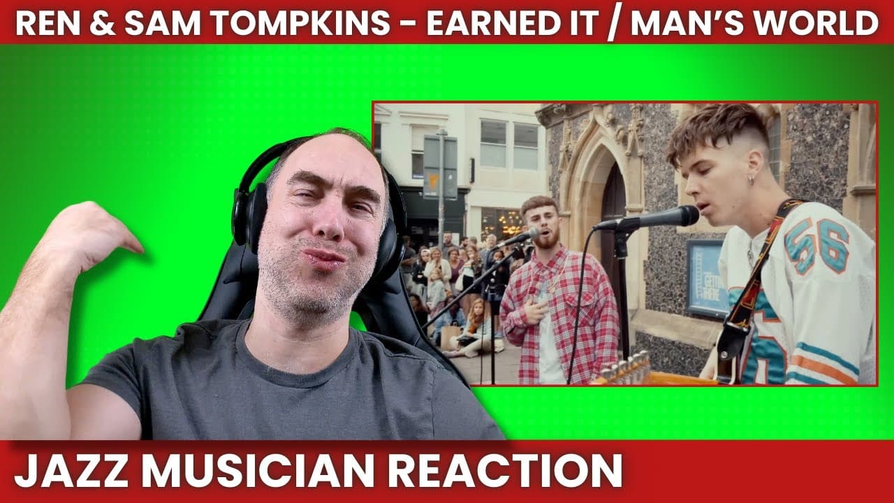Ren Beatboxing?!?  Earned It / Man's World - Ren & Sam Tompkins reaction